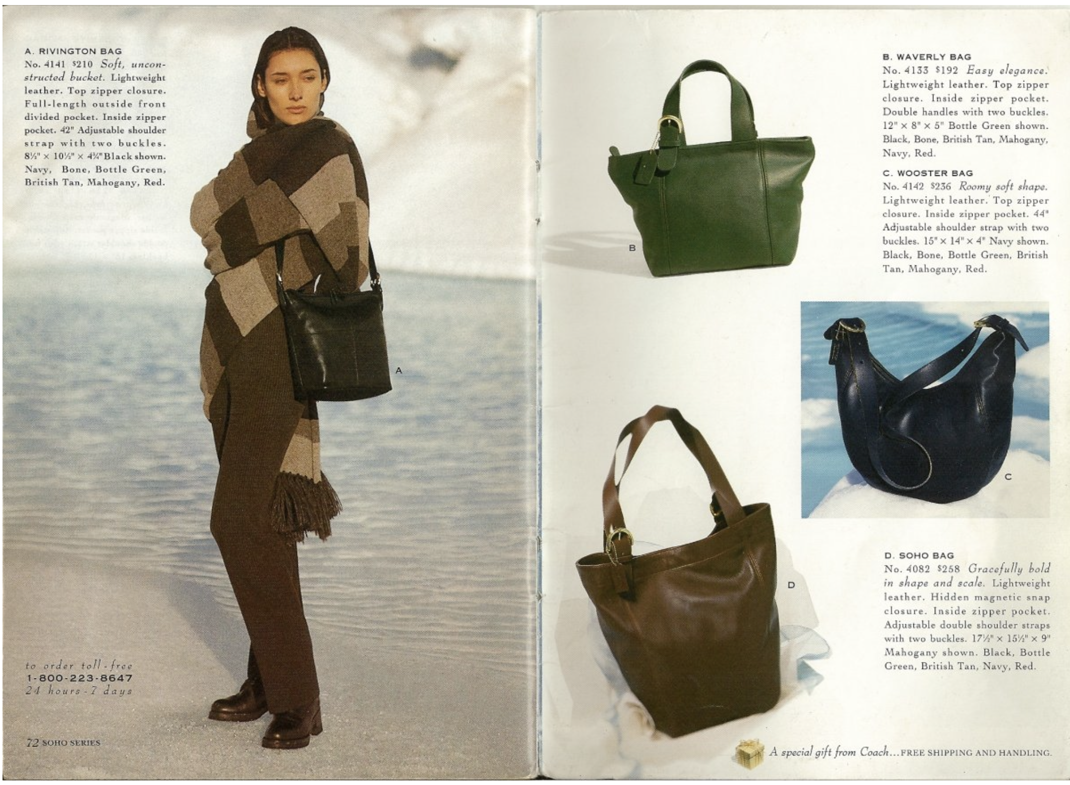 クリーニング済 old coach 4133 Waverly Bag USA 【公式通販】