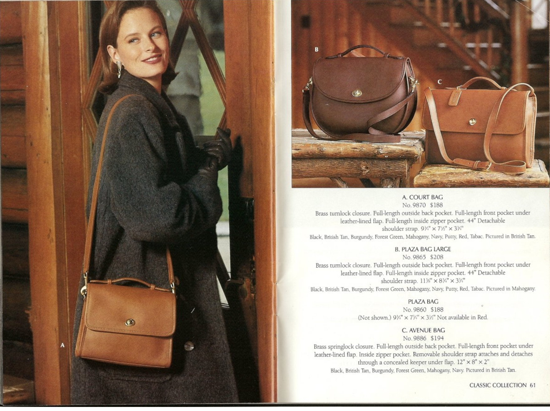 Plaza Bag - Style 9860