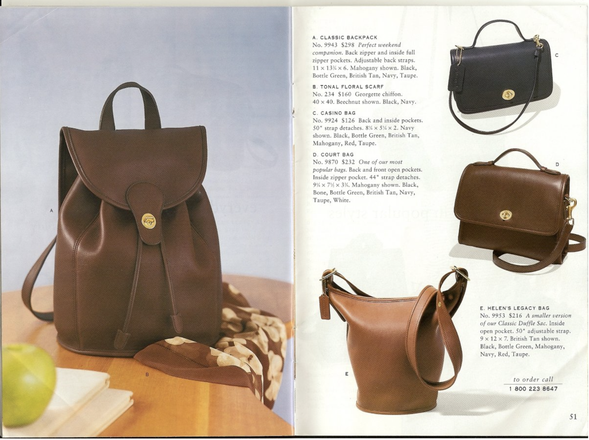 Helen's Legacy Bag - Style 9953