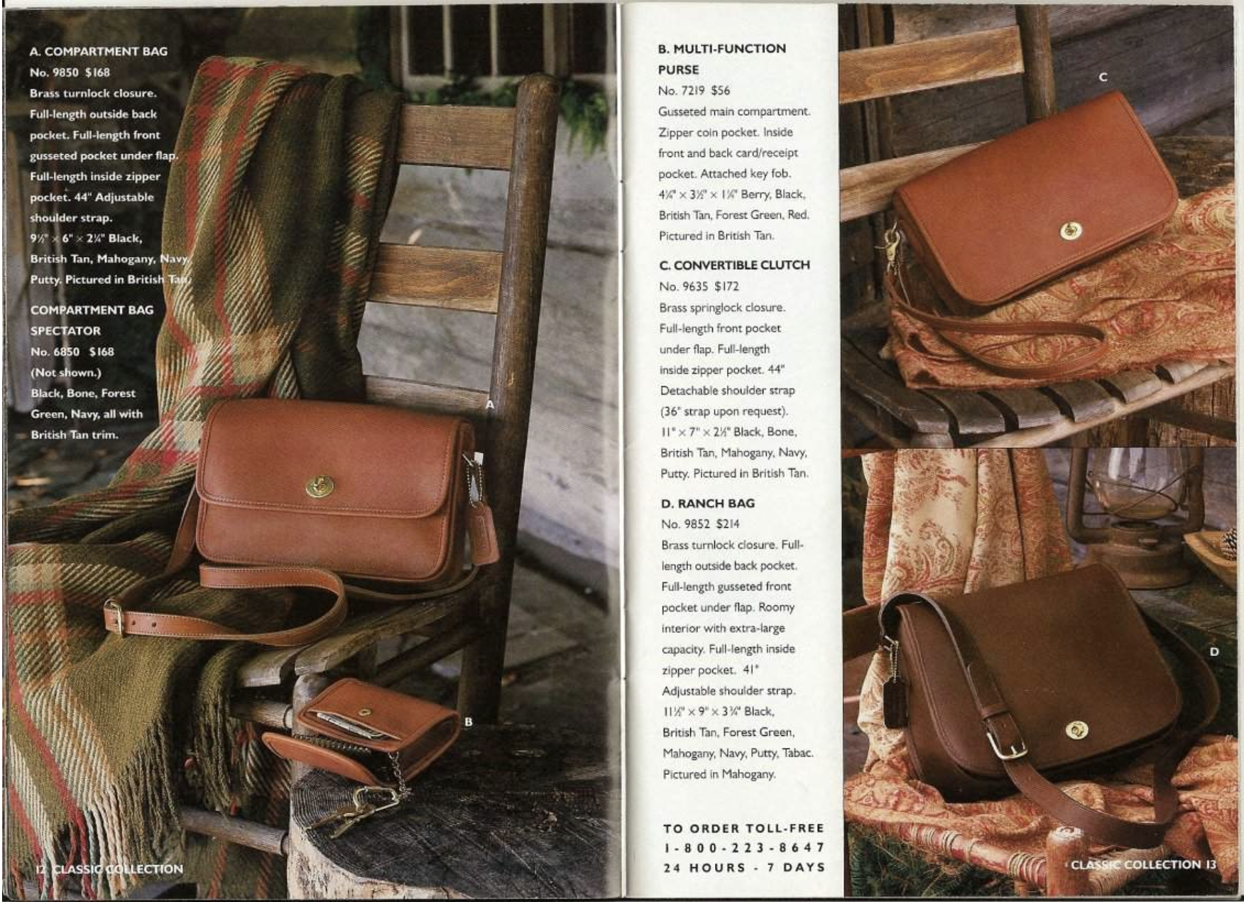 Compartment Bag - Style 9850